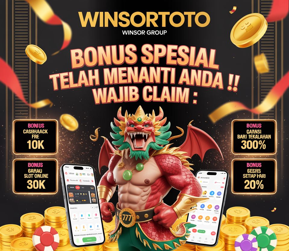 WINSORTOTO: Link Slot Dana Resmi Modal Receh 10k & Situs Toto Slot Gacor Bet 400 Terpercaya image 1